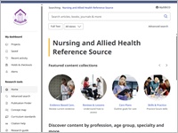 Nursing & Allied Health Reference Source